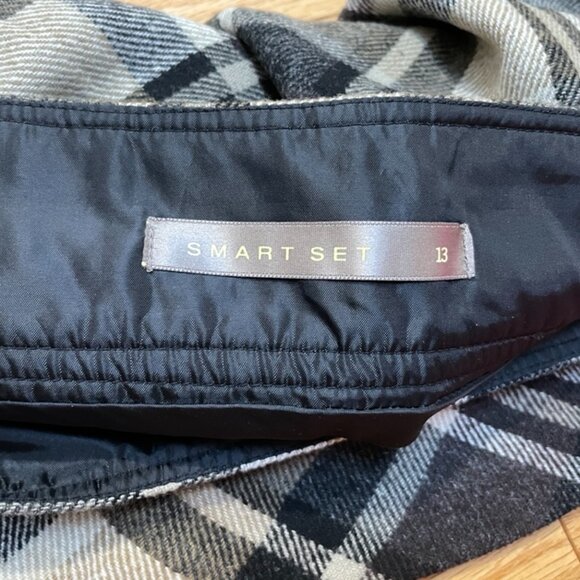 Smart Set Wool-Blend Plaid Skirt – Women’s Size 13 - Picture 5 of 6